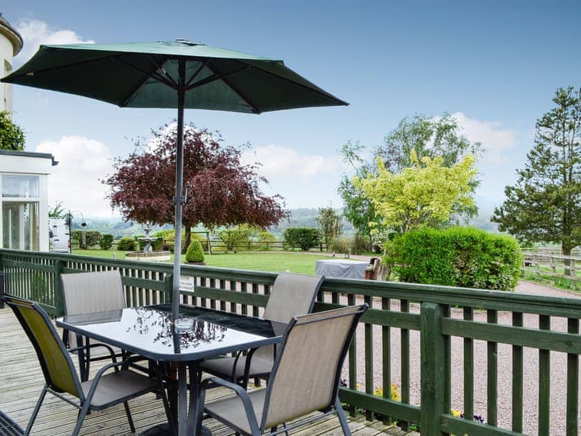 Sitting out area | Powis Castle View, Forden, near Welshpool