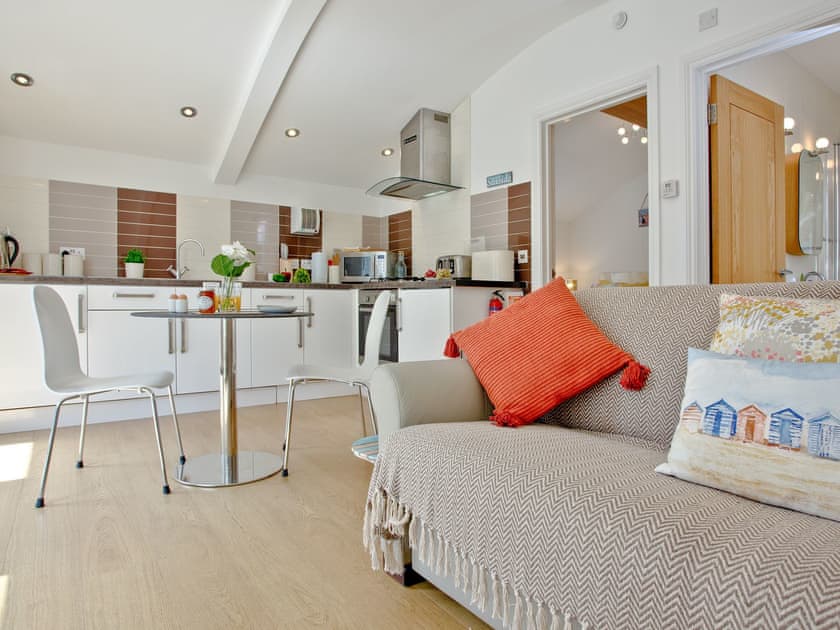 Well presented open plan living space | 5 Park Mews, Weymouth