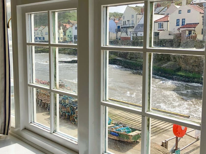 Wonderful quayside views | The Anchorage, Staithes, near Whitby