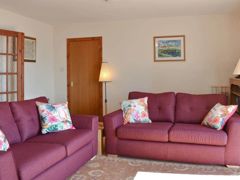 Comfortable living room | Seashore Retreat, Johnshaven, near Montrose
