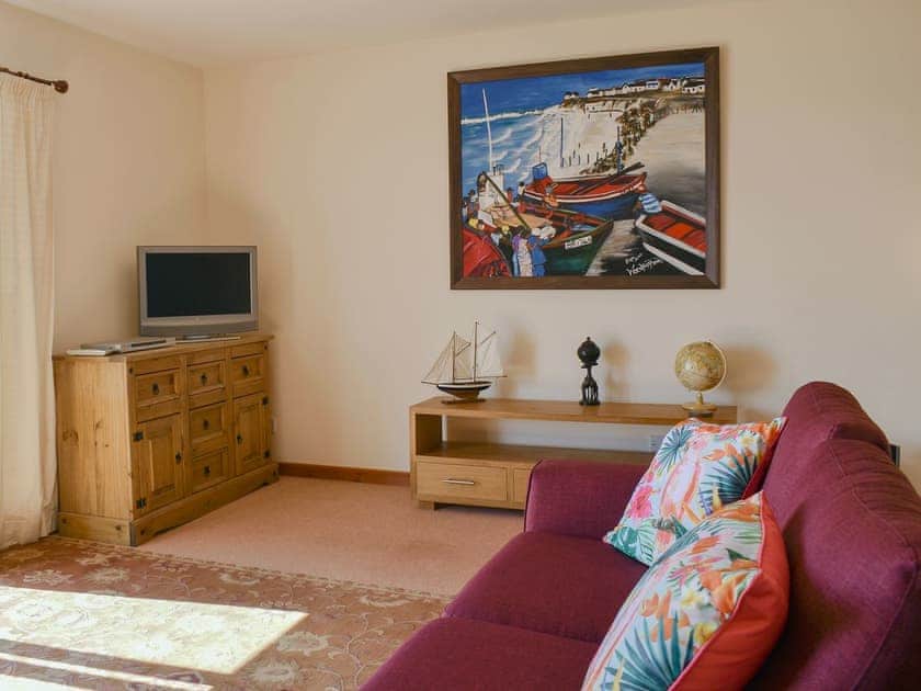 Comfortable living room | Seashore Retreat, Johnshaven, near Montrose