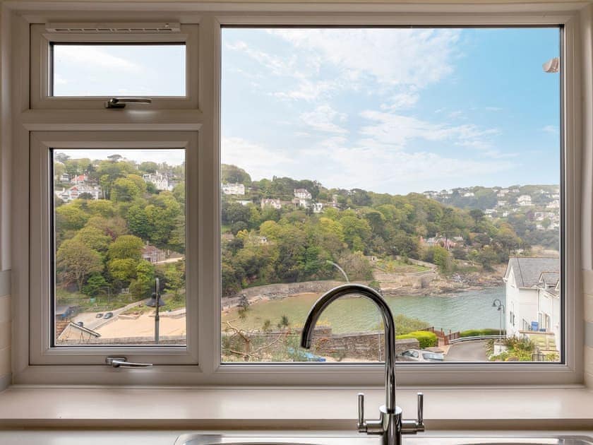 View from the kitchen | Estuary House, Flat 3, Salcombe