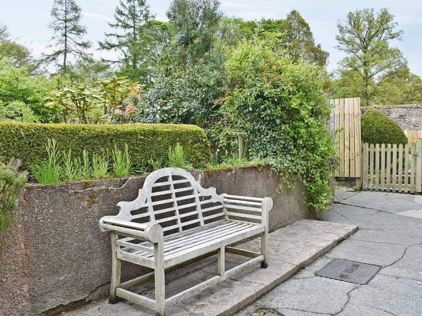 Relaxing sitting-out-area | Castle Green, Appleby-in-Westmorland