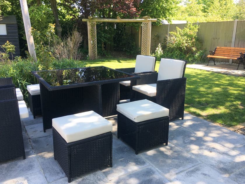 Outdoor area | Sleepy Willow, Little Snoring, near Fakenham