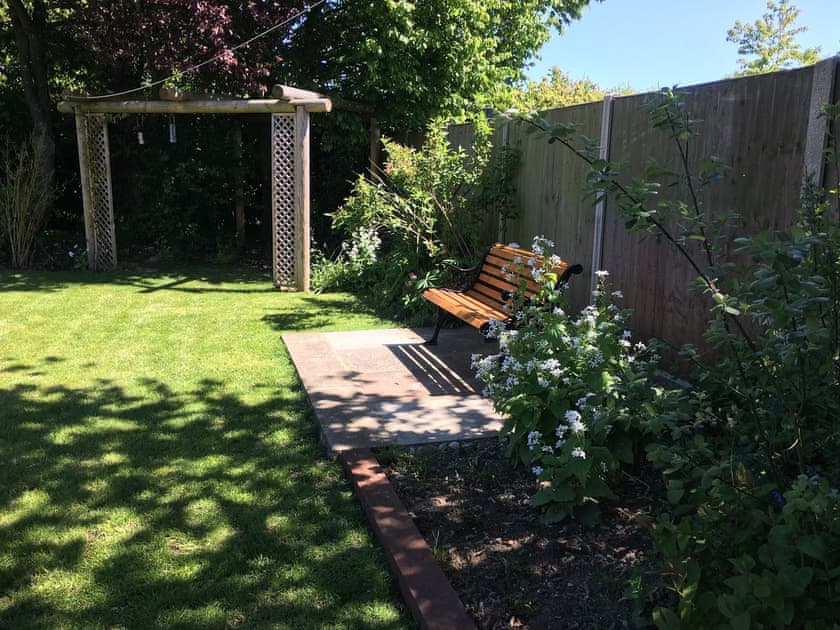 Garden area | Sleepy Willow, Little Snoring, near Fakenham