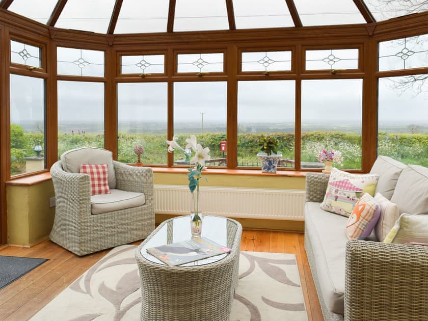 Conservatory | Barns End Cottage - Croft Farm Cottages, Ludchurch, near Narberth