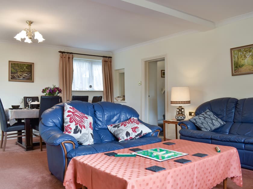 Spacious living and dining room | Oak Tree Cottage, Brierley