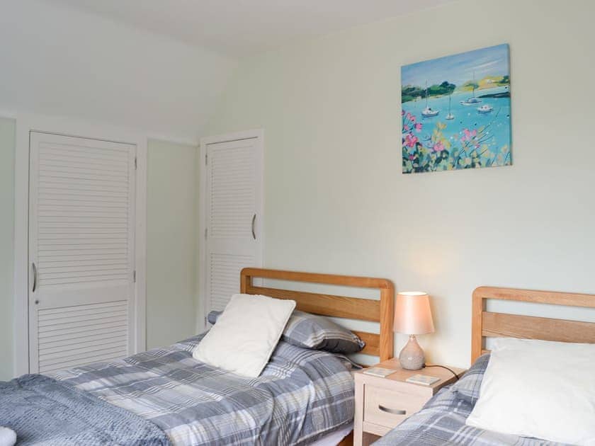 Twin bedroom | Seaview Cottage, Drimnin, near Lochaline