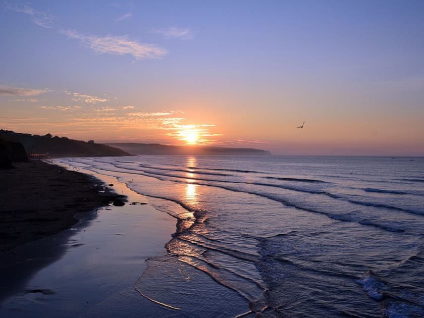 Picturesque local sunset | The Yorkshireman, Ravenscar, near Robin Hoods Bay