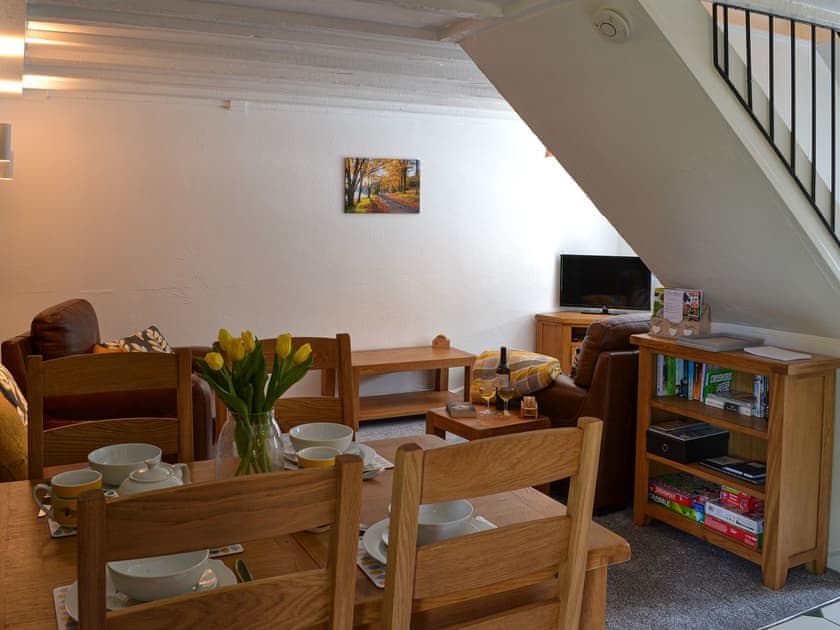 Living room and dining area | Willow Cottage, Woolfardisworthy, near Bideford