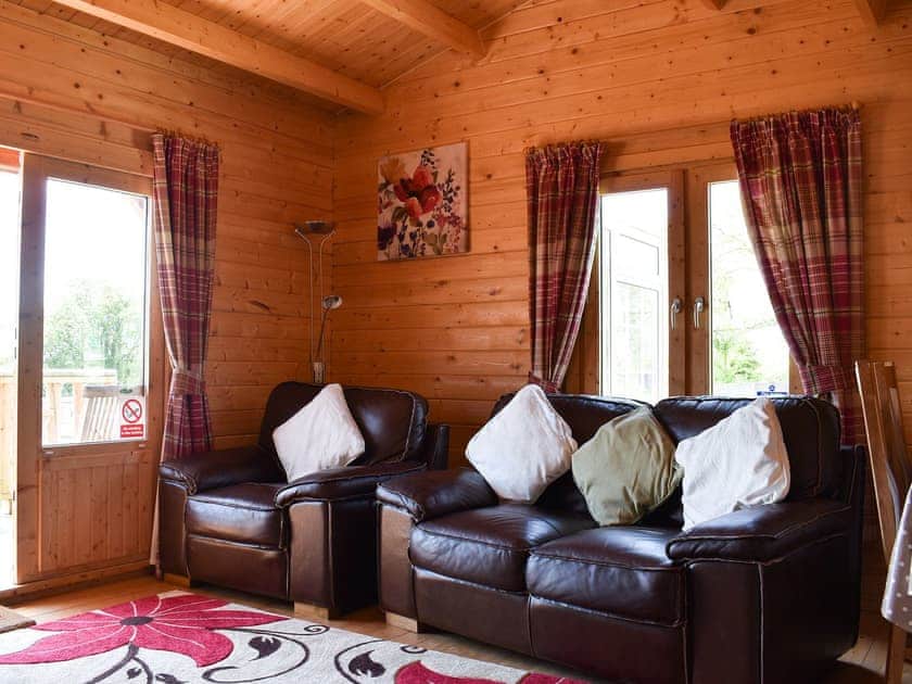 Living room | Robin Lodge - Sunbrae Holiday Lodges, Stoulton, near Malvern