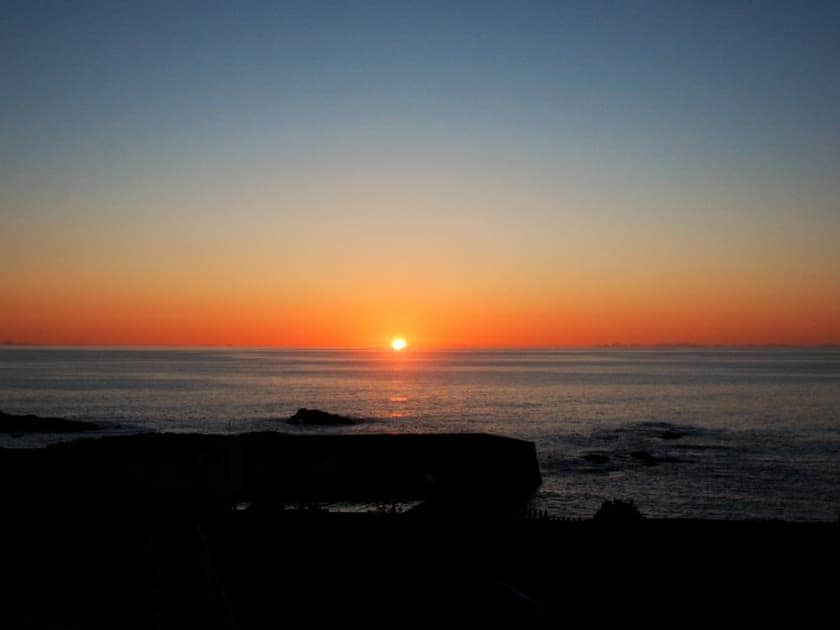 Wonderful views of sun rise from the property | Beul-An-Latha, St Abbs, near Eyemouth