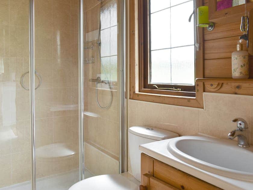 Family shower room | Llama Lodge, Churchstanton, near Honiton