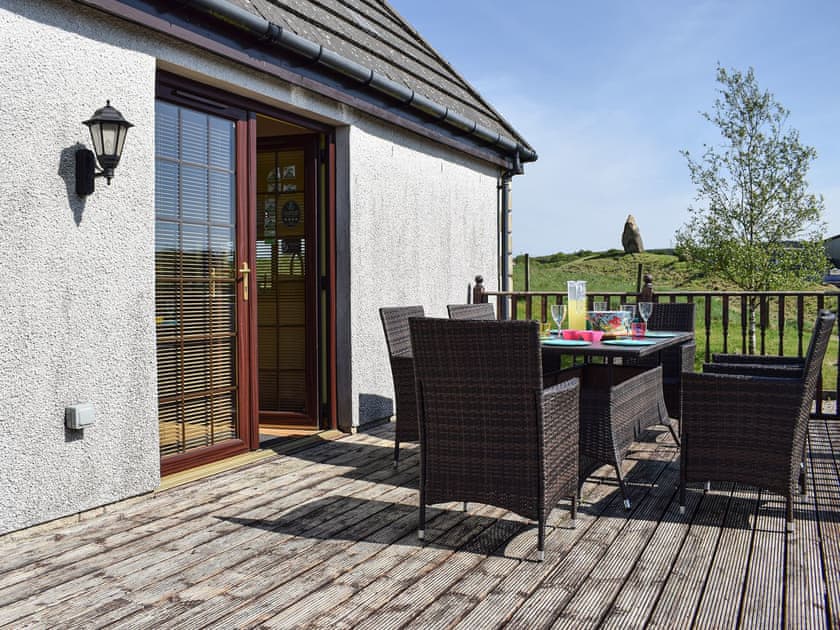 Outdoor area | Lawford Lodge, Bonnybridge, near Falkirk