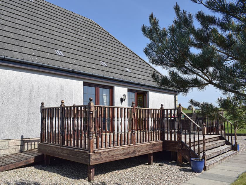 Outdoor area | Lawford Lodge, Bonnybridge, near Falkirk