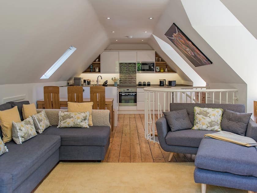 Open plan living space | The Manor Coach House, Chartham