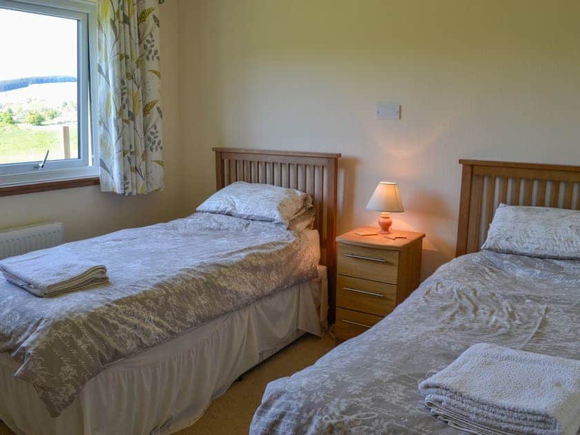 Twin bedroom | Glenbank, Moniaive, near Thornhill
