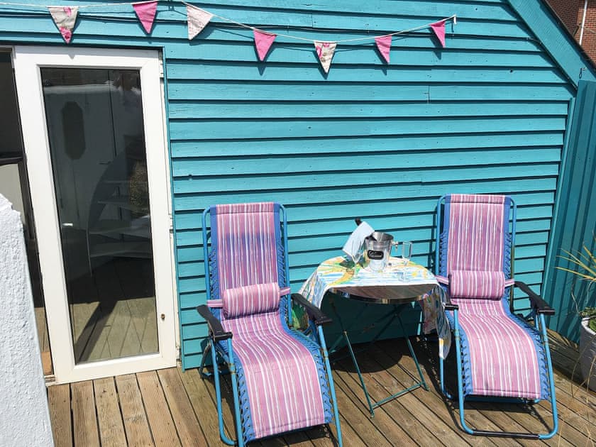 Outdoor seating area | Dolphina, Middleton-on-Sea 