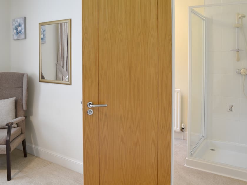 En-suite shower room | Fairways Cottage, Belford, near Bambugh