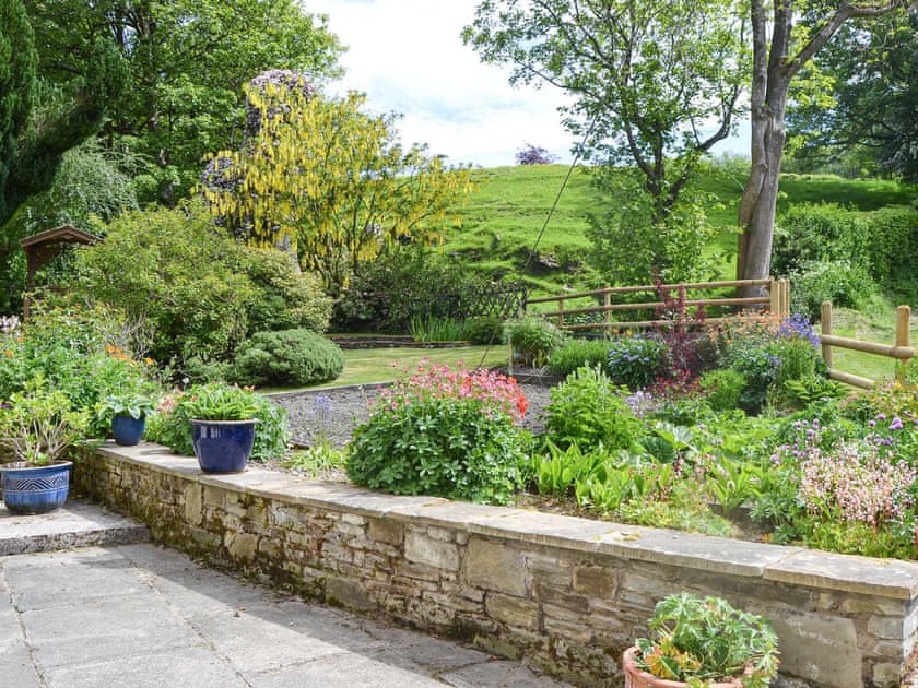 Lovely garden area | The Oak, Newchurch, near Hay-on-Wye