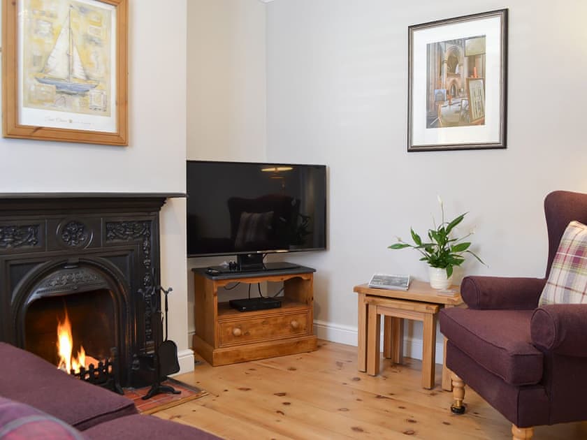 Delightful wooden floored living room | Dragonfly Cottage, Beverley 