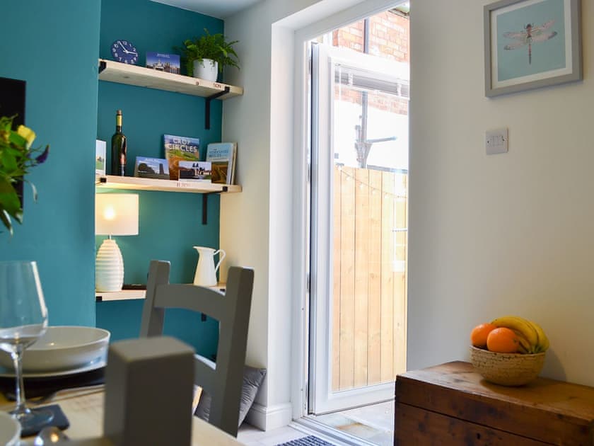 Light and bright dining room | Dragonfly Cottage, Beverley 