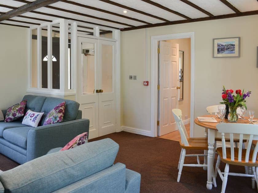 Living room with dining area | The Stables - Vielstone, Buckland Brewer, near Bideford