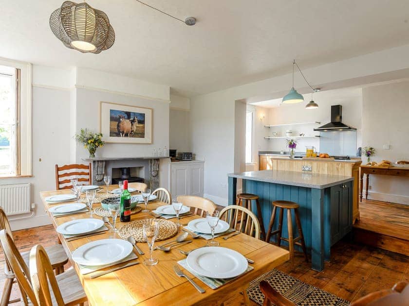 Impressive farmhouse style kitchen/dining room | Colveston Manor, Mundford
