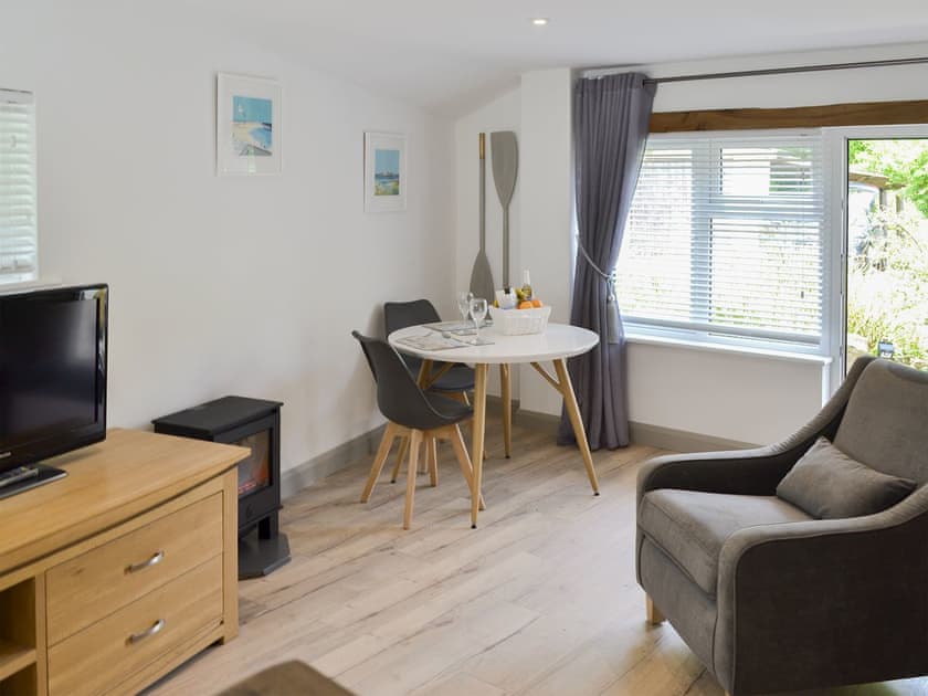 Comfortable living/ dining room | The Nest, Lelant Downs, near St Ives