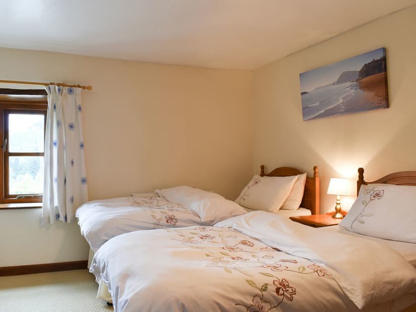 Twin bedroom | Woods Close - Sanctuary Farm Cottages, Morwenstow, near Bude