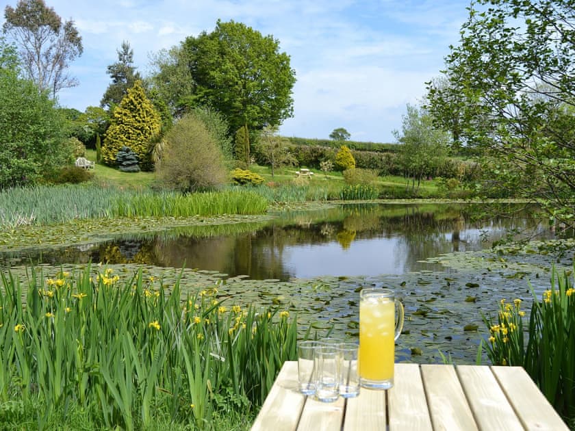 Garden and grounds | The Oak Stall, The Horse Gin - Higher Blagrove Farm Cottages, East Worlington, near South Molton