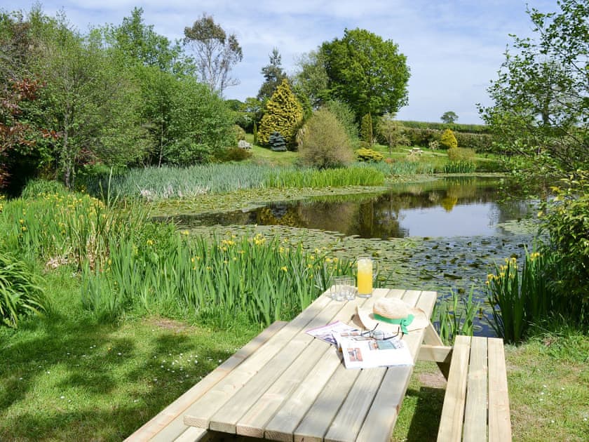 Garden and grounds | The Oak Stall - Higher Blagrove Farm Cottages, East Worlington, near South Molton