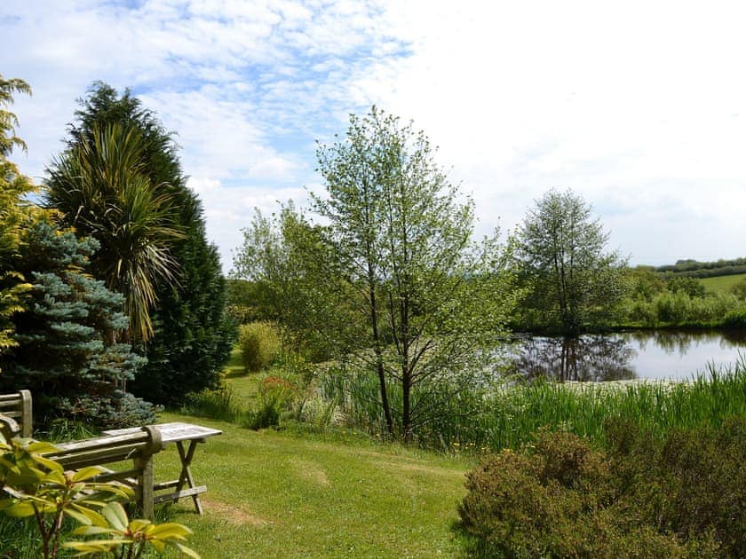 Garden and grounds | The Oak Stall, The Horse Gin - Higher Blagrove Farm Cottages, East Worlington, near South Molton