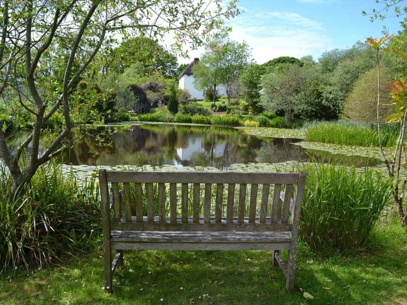 Garden and grounds | The Oak Stall, The Horse Gin - Higher Blagrove Farm Cottages, East Worlington, near South Molton