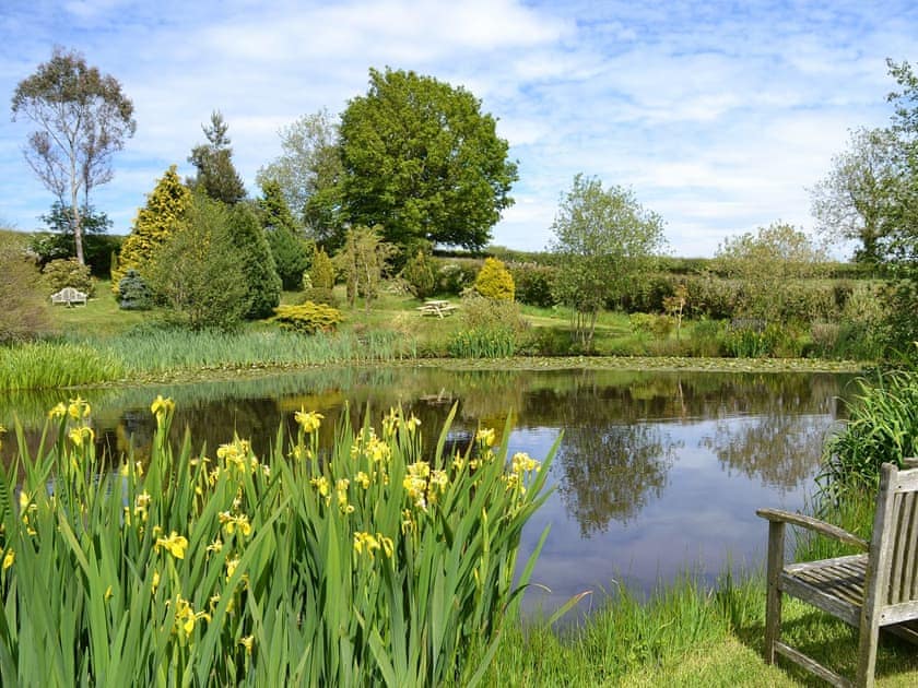 Garden and grounds | The Horse Gin, The Oak Stall - Higher Blagrove Farm Cottages, East Worlington, near South Molton