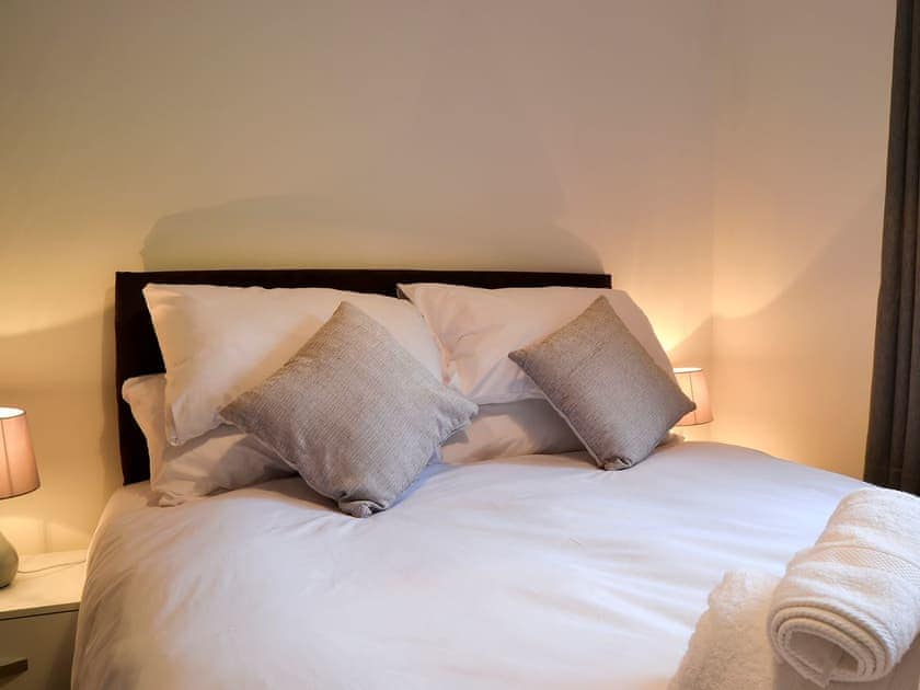 Double bedroom | Offa’s Dyke Lodge - Acre Luxury Lodges, Stanner, near Kington
