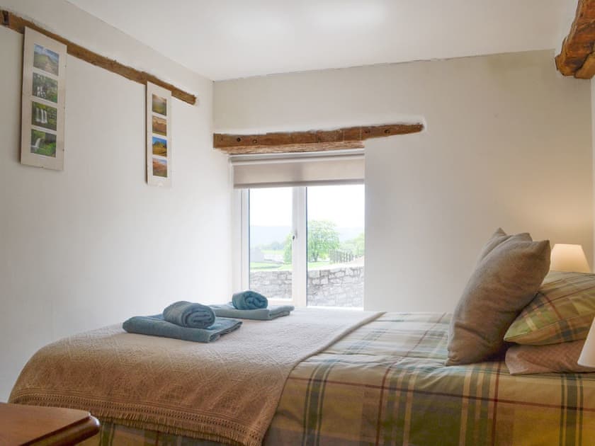 Relaxing double bedroom | Mountain View - Cefncoedbach Farm, Sarnau, near Brecon