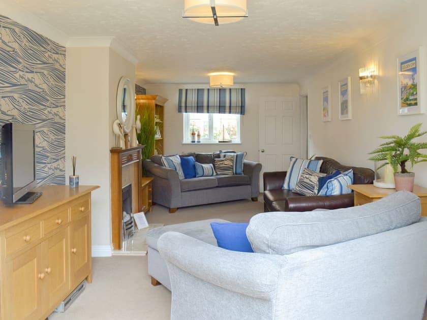 Spacious living room | The Tides, West Bay, near Bridport