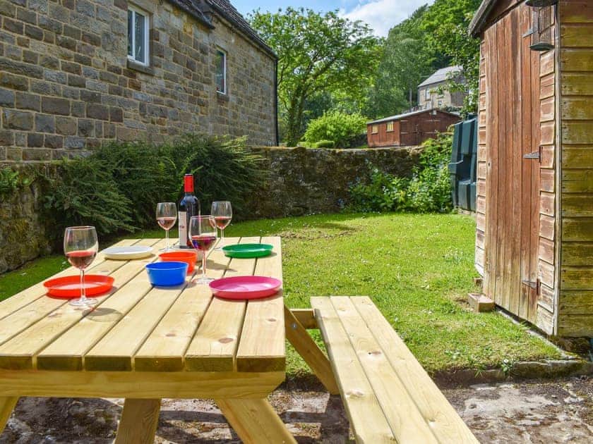 Relaxing sitting out area | Rose Cottage, Houlsyke, near Whitby