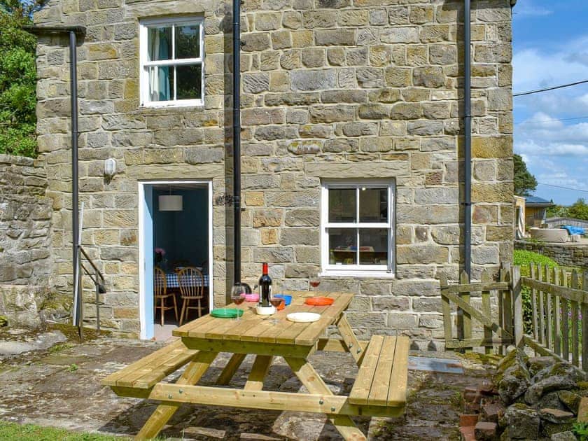 Sitting-out-area | Rose Cottage, Houlsyke, near Whitby