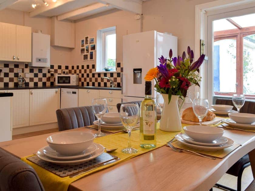 Kitchen and dining area | Hafan, Tenby