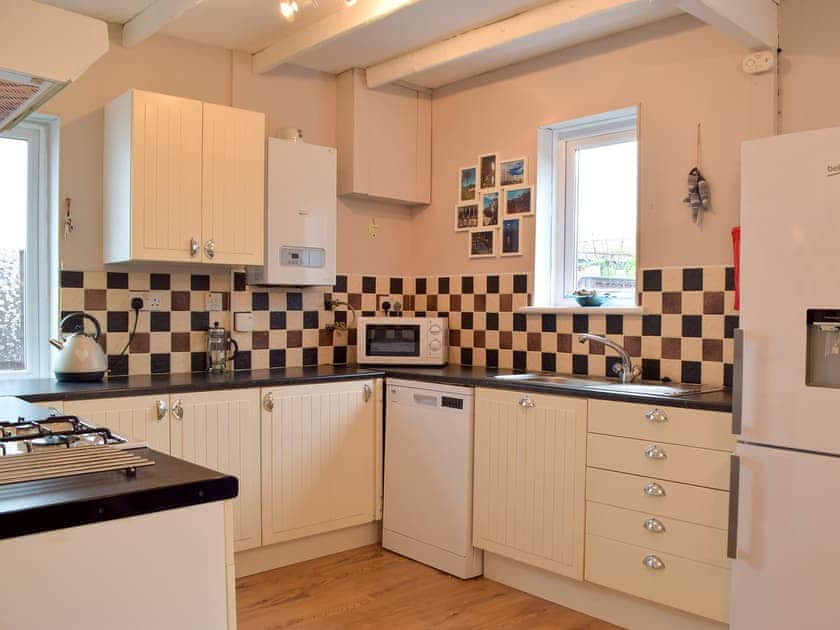 Galley style kitchen | Hafan, Tenby