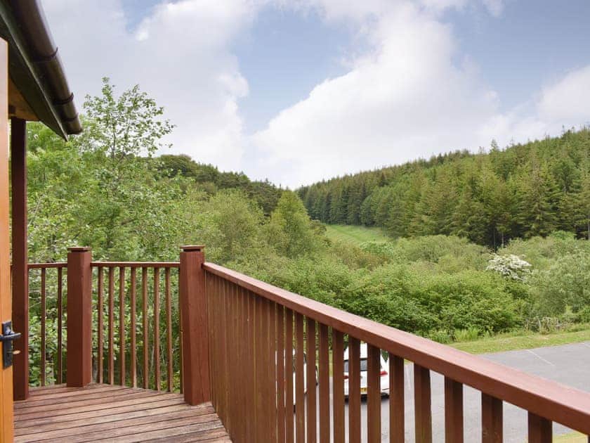 Magnificent views from the balcony | Eagles Nest, St Mellion, near Saltash