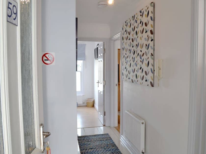 Entrance to apartment from communal area | Bay Blue - Bezant Apartments, Newquay