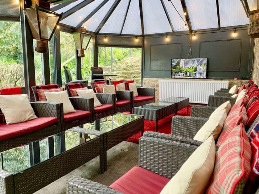 Conservatory | The Stables at Riber Hall, Riber, Matlock