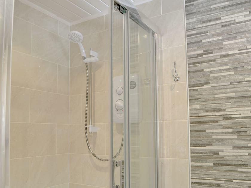 En-suite shwoer room | Maple Lodge, Otterburn, near Bellingham