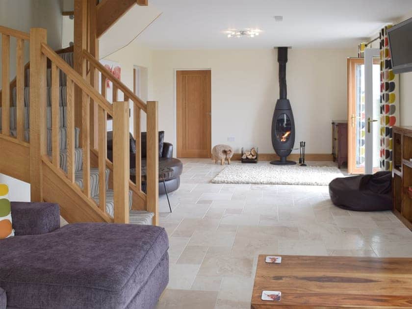 Spacious and comfortable living room | Y Hendy Llaeth, Red Roses, near Whitland