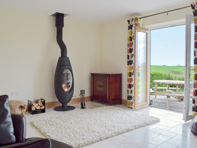 Light and airy living area | Y Hendy Llaeth, Red Roses, near Whitland