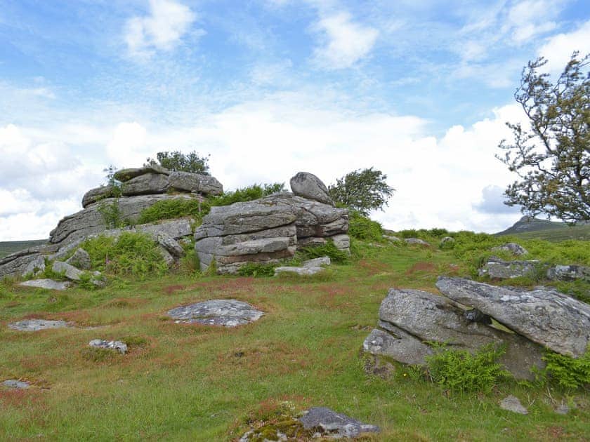 Stunning view across Dartmoor  | Bagtor Hayloft, Ilsington, near Newton Abbot