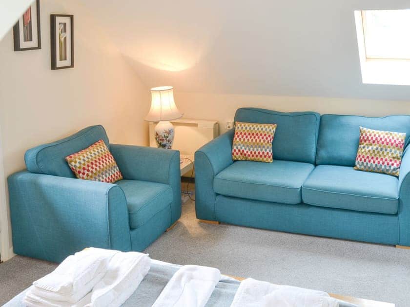 Comfortable seating area | Oak View Loft - Stone House Farm, Lessingham, near Stalham